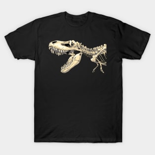 Dinosaur Tarbosaurus Skeleton T-Shirt